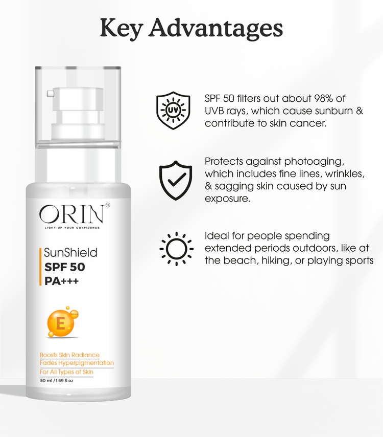 ORIN™ SunShield SPF 50 PA+++ - 50ML