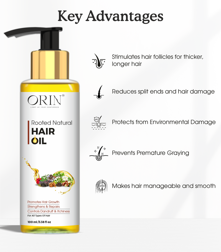 ORIN™ Rooted Natural Hair Oil - 100ML